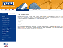 Tablet Screenshot of frema-technologies.com